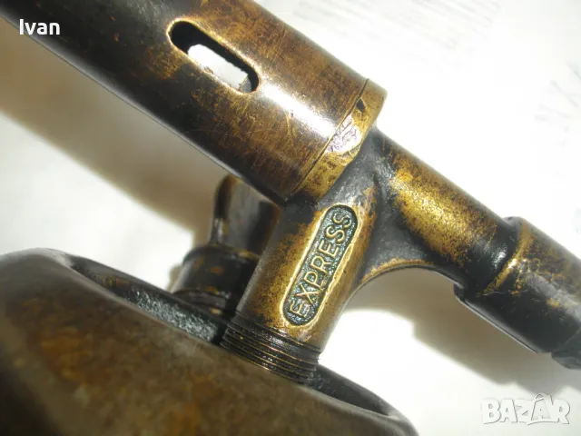 0,5L ФРЕНСКА СТАРО КАЧЕСТВО МИНИ БЕНЗИНОВА ГОРЕЛКА ТИП ЛАМПА ОТЛИЧНО СЪСТОЯНИЕ EXPRESS 41 T-FRANCE, снимка 5 - Други инструменти - 48234445