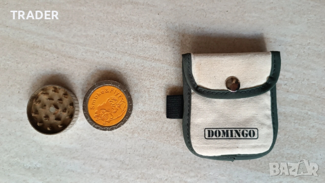 кутия мелничка табакера  за тютюн  Smoke & Fly еко джоб за събиране на фасове