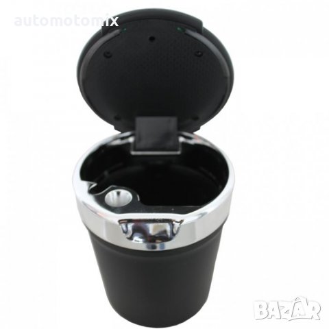 ПЕПЕЛНИК ЗА АВТОМОБИЛ С НЕОН - 2467, снимка 2 - Аксесоари и консумативи - 39350133