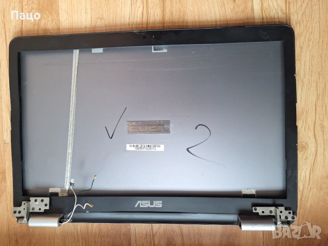 Asus K550  //  17.3 инча //корпус за матрица , снимка 3 - Части за лаптопи - 53485787