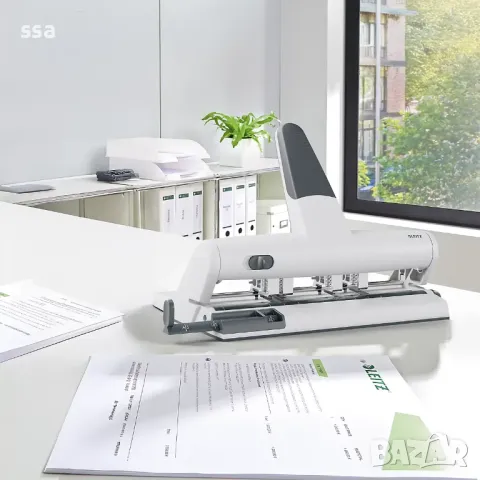 Перфоратор Leitz AKTO 5114 с променлива 2/4/6 дупки до 30 листа, снимка 6 - Друго - 49238588