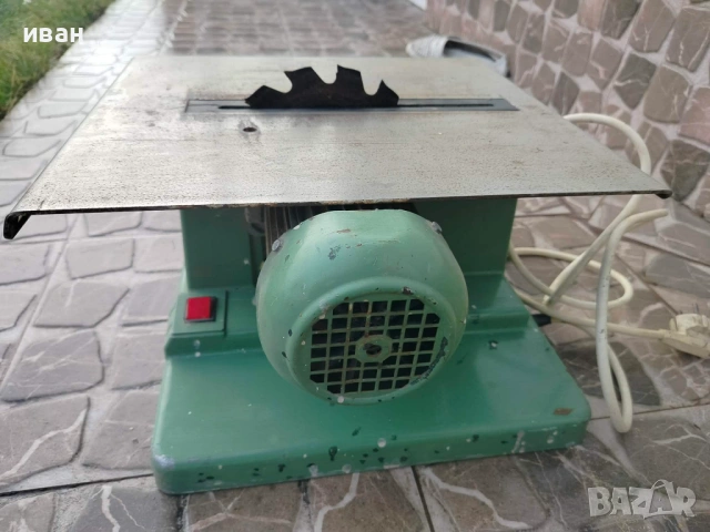 Настолен циркуляр HANNING ELEKTRO EH 60028 Germany , снимка 4 - Циркуляри - 53295400