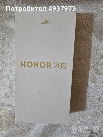 Телефон - Honor 200 Lite Black, снимка 2 - Други - 55932145