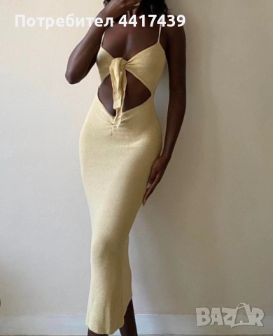 Елегантна секси рокля 