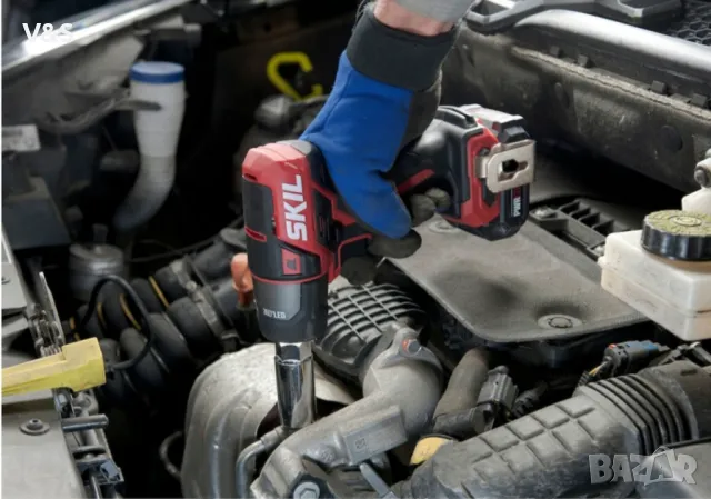 Ударен акумулаторен винтоверт SKIL SD1E228001, 12 V, Безчетков мотор, 2 батерии,2500 об./мин., 140 n, снимка 6 - Винтоверти - 48234751