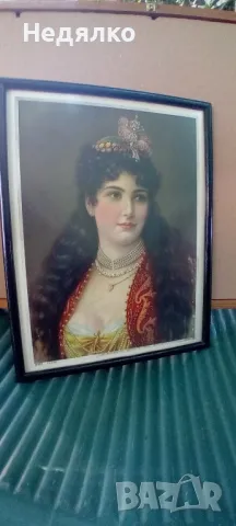 Стара немска хромолитография,Fatime,1900-1910г, снимка 15 - Антикварни и старинни предмети - 36436672