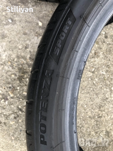 2 броя Bridgestone Potenza Sport DOT 22 235/35 R19, снимка 7 - Гуми и джанти - 52459632