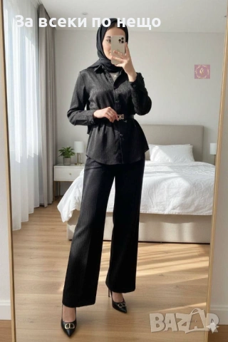 Christian Dior Дамски Черен Комплект💎Дамски Деним Комплект В Черен Цвят Кристиян Диор Код E1284, снимка 5 - Комплекти - 53756374