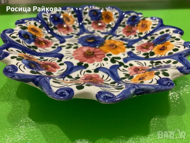 Декоративна чиния, снимка 6 - Декорация за дома - 48494309