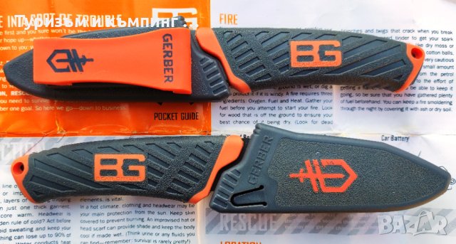 Туристически нож Gerber Bear Grylls, снимка 11 - Ножове - 41490183