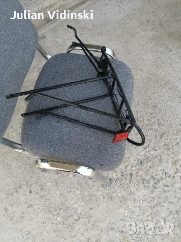 Алуминиев багажник за велосипед , снимка 2 - Части за велосипеди - 51492235