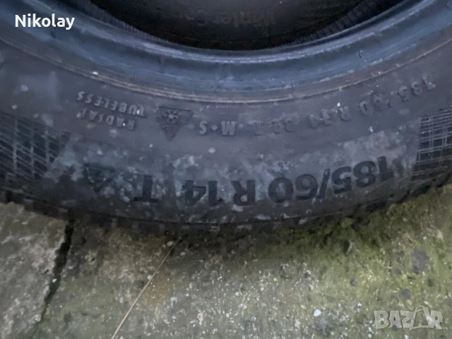Гуми Continental TS860 185/60/14, снимка 5 - Гуми и джанти - 53725427