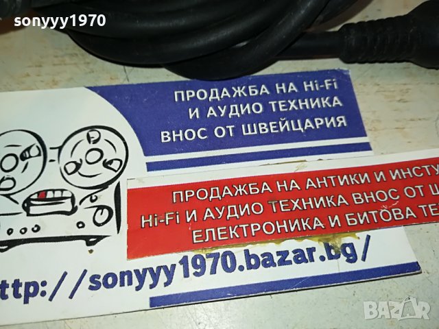 АУДИОКАБЕЛ 2МЕТРА 6-ТИЦИ ОТ ГЕРМАНИЯ 1703231719, снимка 4 - Други - 40037267