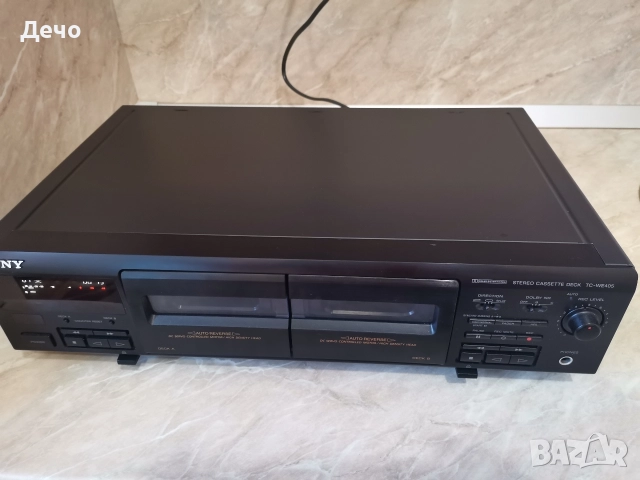 Касетен дек Sony tc we405, снимка 8 - Декове - 52872332