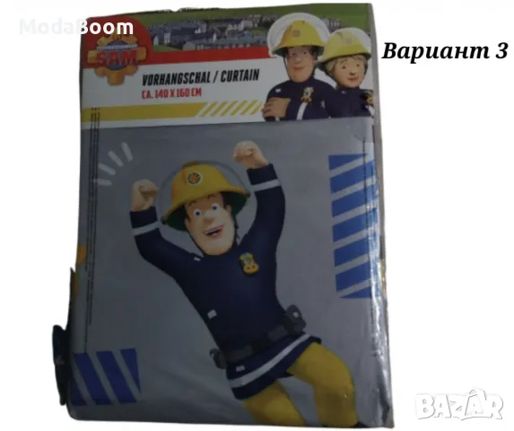 Детско перде с халки, модели с любими анимационни герои, снимка 6 - Други стоки за дома - 48947408