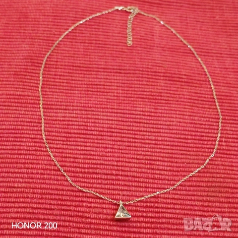 Сребърно синджирче с висулка. , снимка 4 - Колиета, медальони, синджири - 53582221