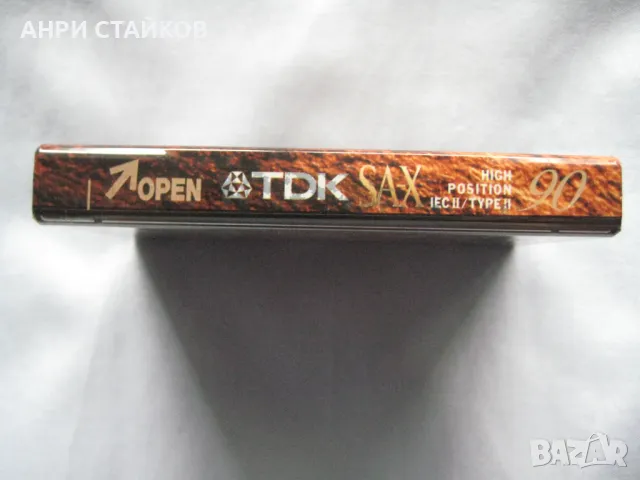 TDK SA-X90EA тип II празна аудио касета с висока позиция - нова запечатана, снимка 5 - Аудио касети - 48496560