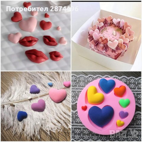 3801 Форма със сърца, снимка 7 - Форми - 39008942