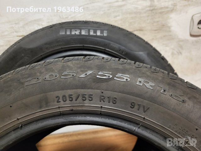 2 бр. 205/55/16 Pirelli  / летни гуми , снимка 6 - Гуми и джанти - 44165813