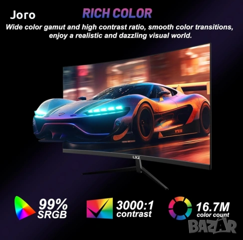 Монитор LXZ LX32ZH, снимка 4 - Монитори - 53436662