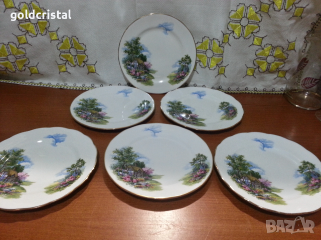 Английски порцелан чинии 