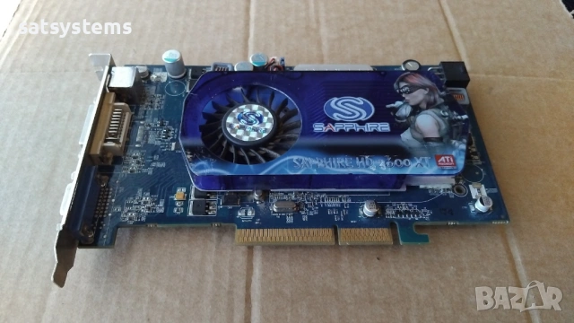 Видео карта AMD Radeon Sapphire HD 2600 XT 256MB GDDR3 128bit AGP, снимка 5 - Видеокарти - 53687785