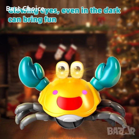Интерактивна музикална играчка "Бягащ рак", снимка 9 - Електрически играчки - 52495725