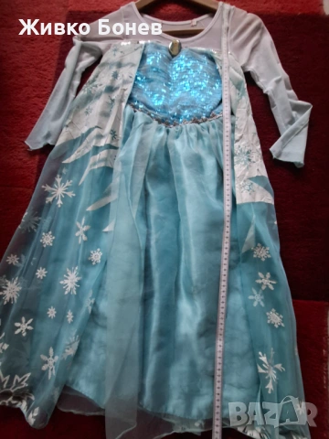 Рокля Елза и Ана 130см, снимка 5 - Детски рокли и поли - 47648251