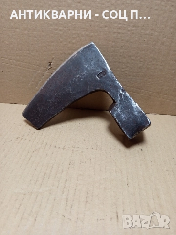 Стара Ръчно Кована Брадва 1.400кг Номер 6., снимка 5 - Антикварни и старинни предмети - 51644675