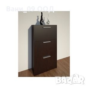 Голям шкаф за обувки с 3 клапващи врати, снимка 4 - Шкафове - 35949666