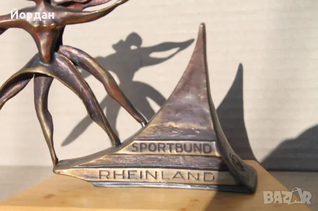 Бронзова пластика, снимка 2 - Антикварни и старинни предмети - 49061995