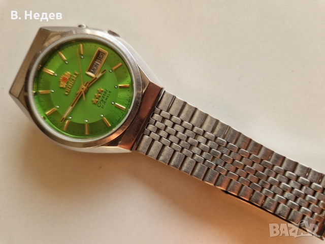 ORIENT Crystal, Three star, cal. 46943, 21 jewel automatic Japan TOP!, снимка 2 - Мъжки - 48980908