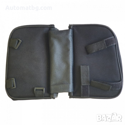 Двойна вело чанта Automat, Чанта с джоб за телефон, Черна, снимка 3 - Аксесоари за велосипеди - 36234802