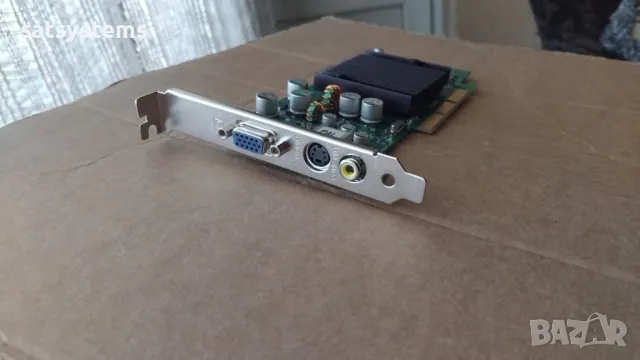 Видео карта NVidia GeForce 4 Asus V9180SE 64MB DDR 64bit AGP, снимка 3 - Видеокарти - 35479891