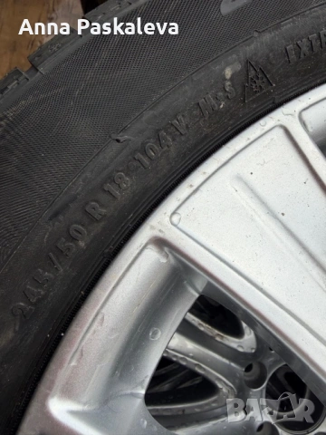 Комплект от 4 зимни гуми Continental  -  245х50 R18, снимка 6 - Гуми и джанти - 53407080