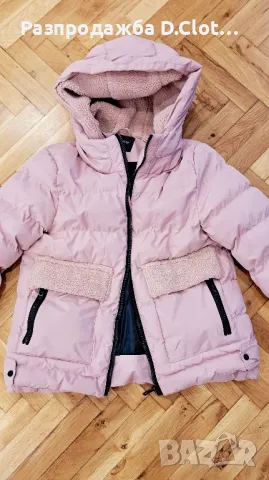 дебело зимно розово яке, снимка 5 - Якета - 47830659