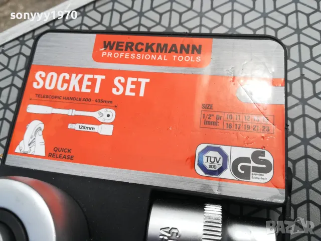 WERCKMANN-ORIGINAL PROFFI GEDORE-ВНОС GERMANY 2405251658, снимка 7 - Гедорета - 50412475