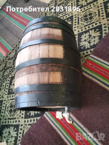 Продавам буре акациево 55л, снимка 2 - Бидони, бурета и бъчви - 53681518