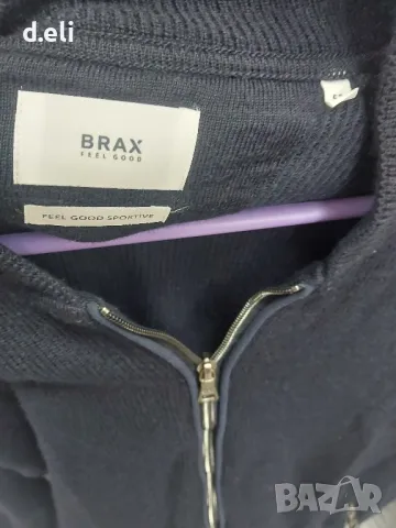 BRAX Size.L-XL Жилетка-Яке Ново яке от 100% Вълна, снимка 2 - Суичъри - 48431560