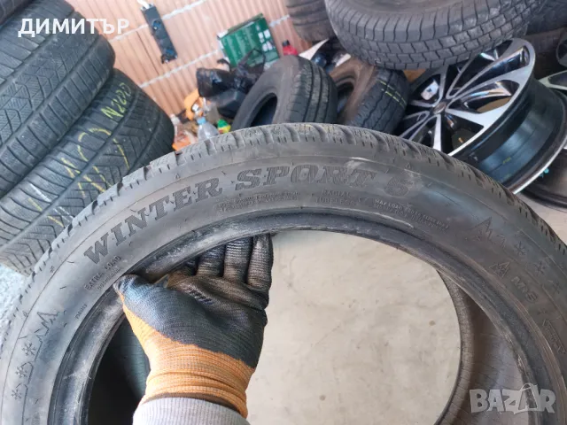 4бр.зимни гуми DUNLOP 245/45/18 DOT 2719, снимка 8 - Гуми и джанти - 48598091