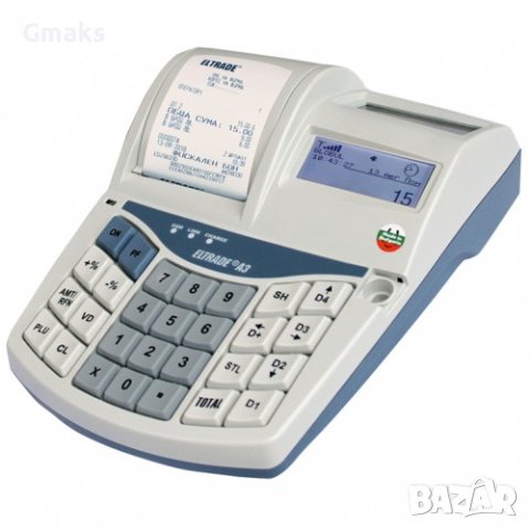 ТОП ЦЕНА 320лв. Касов Апарат Елтрейд А3 -  с договор за 1 година, снимка 3 - Друга електроника - 40822621