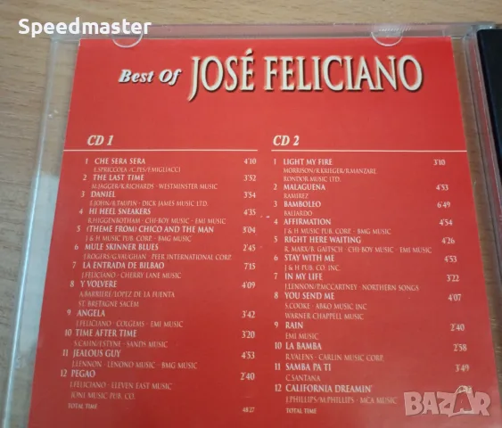 Best of Jose Feliciano 2CD, снимка 4 - CD дискове - 56141458