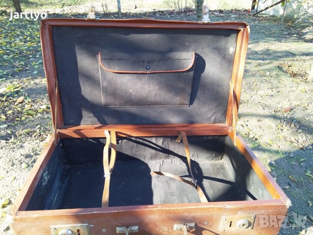 Старинен куфар, снимка 3 - Антикварни и старинни предмети - 34573834