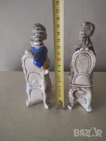 две порцеланови статуетки- комплект, снимка 2 - Други ценни предмети - 41841671