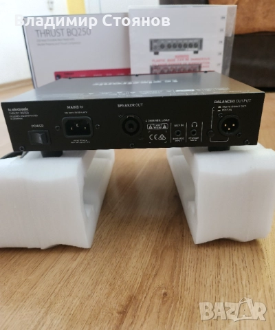 Усливател за бас китара TC Electronic THRUST BQ 250, снимка 4 - Китари - 52509210