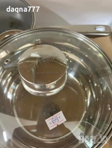 Швейцарски тенджери и тигани най-висок клас неръждаема стомана 🇧🇪 Идея за подарък, снимка 4 - Прибори за хранене, готвене и сервиране - 50444948