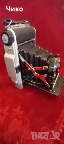 Английски мехов лентов фотоапарат Хорнет, снимка 4 - Антикварни и старинни предмети - 53776509