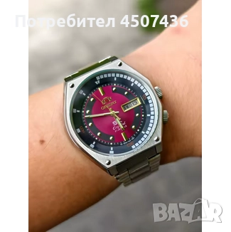 ORIENT напълно автоматичен механичен часовник, ден от седмицата, дата, снимка 4 - Мъжки - 52001149