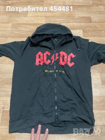 AC DC mens zip fleece , снимка 1