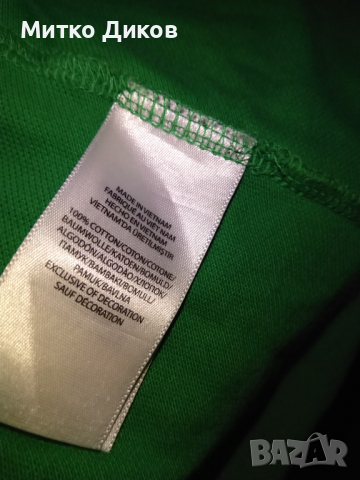 Ralph Lauren Ралф Лаурен спортна тениска 100% памук размер Л, снимка 7 - Спортни дрехи, екипи - 36232312